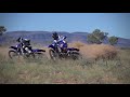 WIDE OPEN IN THE DESERT Yamaha WR450F and WR250F