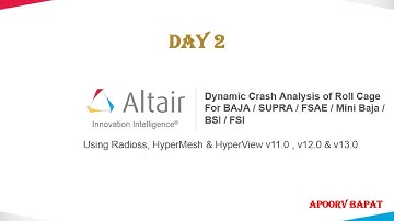 Dynamic Crash Analysis of Roll Cage - Day 2