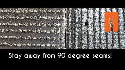 Stay away from 90 degree seams when installing Artificial Grass