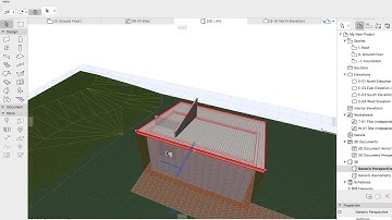 ArchiCAD Module 4: Trimming the Partition Walls tot he Roof (1)