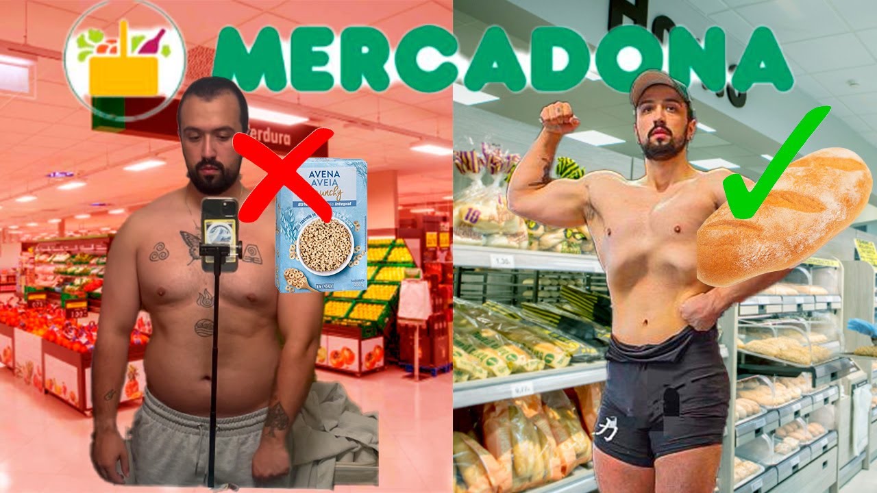 Los 3 MEJORES ALIEMENTOS del Mercadona para PERDER GRASA