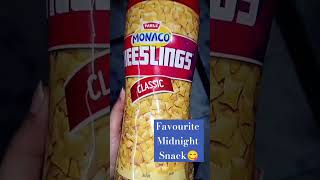 Favourite Midnight Snack Cheeselings. shorts viral trending