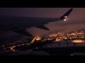 Scandinavian Airlines (SAS) 737-700 Early Morning Cold Winter De-ice & Takeoff from Oslo Airport