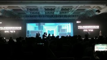 TCL CsOT rollable OLED prototypes at DTC 2020
