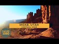 Virtual Nature Hike Fisher Towers Trail Moab Utah  | Virtual Walk Through Nature | Virtual Stroll