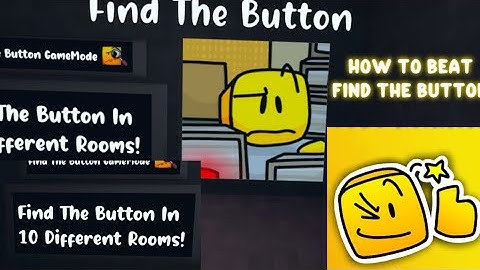 How to beat Cube Runners Find The Button.