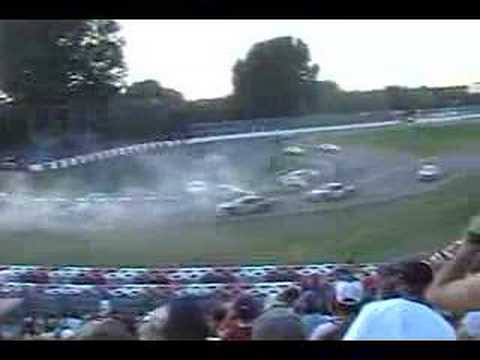 NASCAR Montral 2007 - CRASH Senna