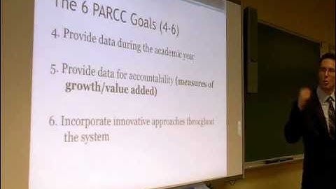 Nicholls CCSS and PARCC The Goals that Define PARCC