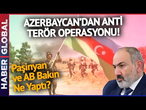 Azerbaycan'ın Anti Terör Operasyonu Esnasında Paşinyan Bakın Ne Yaptı?