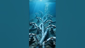 Robots Under the Sea: Futuristic Pipeline Repair | Deep Ocean Technology #naturelovers #naturebeauty