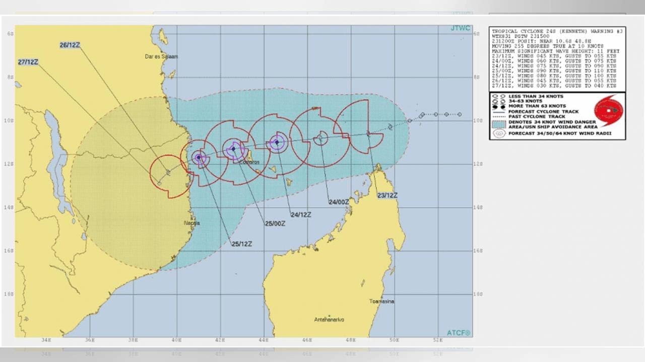 Cyclone-ravaged Mozambique threatened by new tropical storm