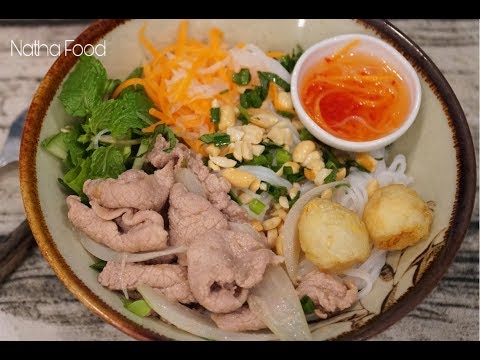 Bún bò xào miền Nam, cách ướp bò mềm thơm khó cưỡng || Natha Food