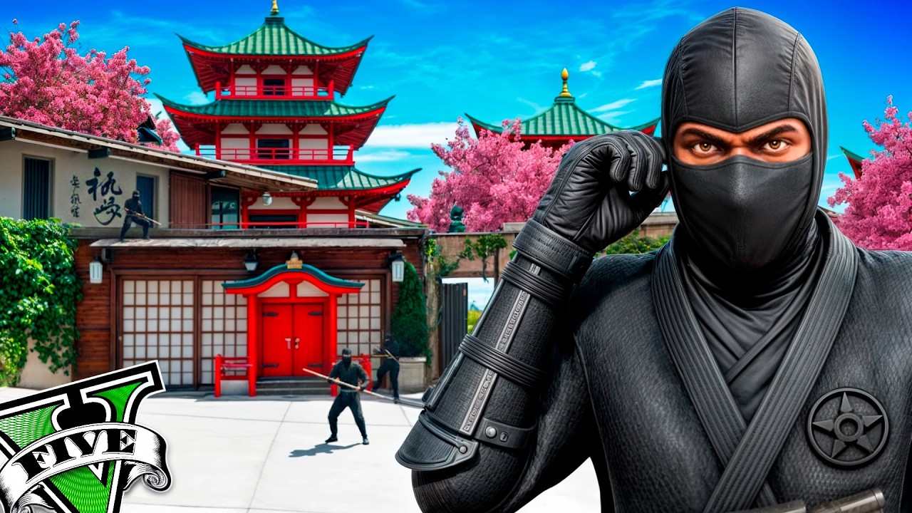 LA CASA DE FRANKLIN es una BASE NINJA en GTA 5