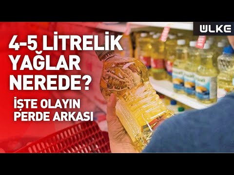 Marketlerin 5 litrelik yağ rafları boşaldı: Nereye gitti bu yağlar!