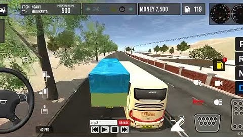 IBDB Bus simulator | IBDS Indonesia truck simulator 3d studio Gameplay Android, iOS #bussimulator