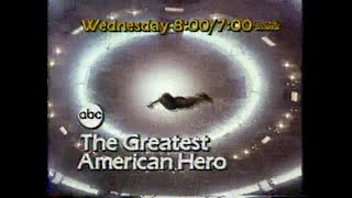 The Greatest American Hero Operation Spoilsport Abc Promo 1981