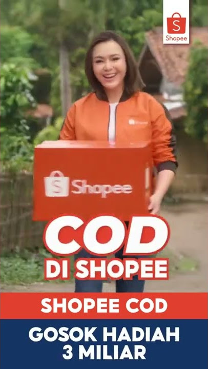 Iklan Shopee COD Jingle Mas Al(Aldebaran) andin GOSOK HADIAH 3 MILIAR