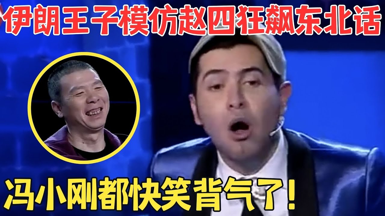 这段能笑一年！伊朗帅哥语言天赋太牛了,模仿赵四狂飙东北话,宋丹丹都笑出狼叫了！#喜剧江湖
