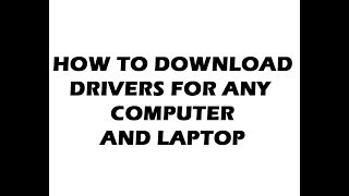 LEARN TO DOWNLOAD AND INSTALL DRIVERS FOR ANY COMPUTER  AND LAPTOP | WITHOUT ANY SOFTWARE screenshot 5