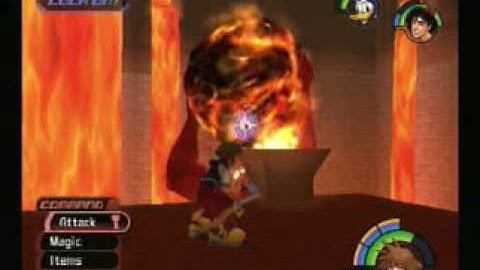 Kingdom Hearts Walkthrough Part 40 - Sora Vs Genie Jafar