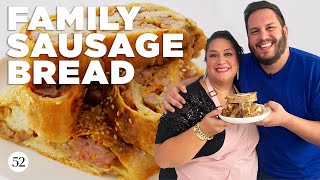 How to Make The Best Ever Sausage Bread with Ayesha Nurdjaja | The Secret Sauce with Grossy Pelosi