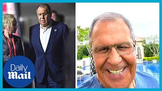 Sergei Lavrov Mocks Reports He Was Rushed To Hospital At G20 In Bali...but Doesnt Deny It
