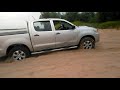Hilux Toyota блокировка дифференциала в песке