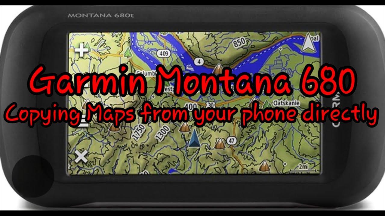 GPS GARMIN MONTANA 680 - R4Nautic