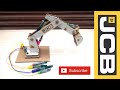 How To Make Hydraulic JCB From Cardboard