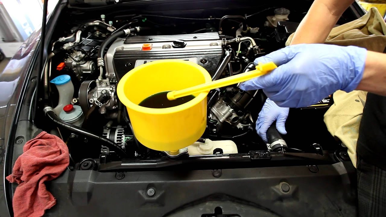 How to replace coolant for a 2003 Honda Civic - YouTube 2005 gmc sierra fuel filter 