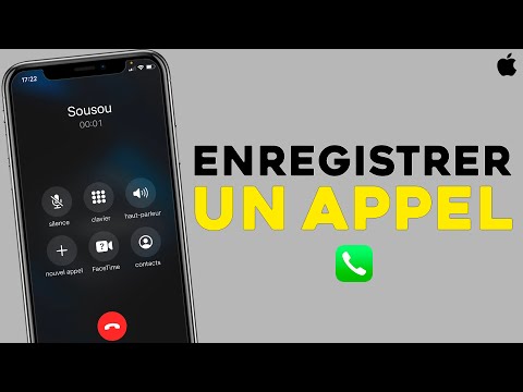 COMMENT ENREGISTRER UN APPEL SUR IPHONE - TUTO