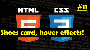 Nike Shoes card with hover effect with HTML and CSS