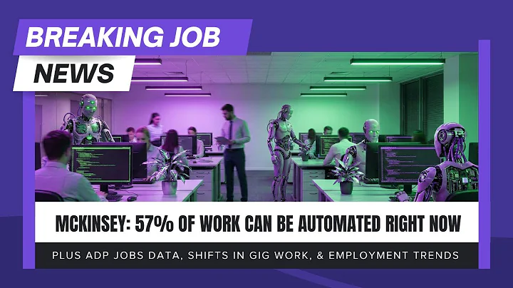 Breaking Job News: Gig Work Is Shrinking & AI Can Automate 57% of Your Job On Average