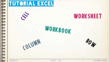 Pengertian + Perbedaan Workbook Dan Worksheet Pada Microsoft Excel - Pengenalan Microsoft Excel