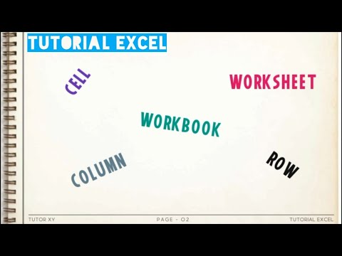 Pengertian + Perbedaan Workbook Dan Worksheet Pada Microsoft Excel - Pengenalan Microsoft Excel