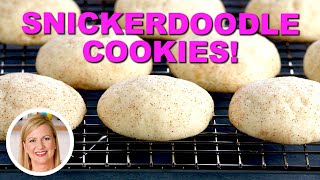 Professional Baker Teaches You How To Make SNICKERDOODLE COOKIES!