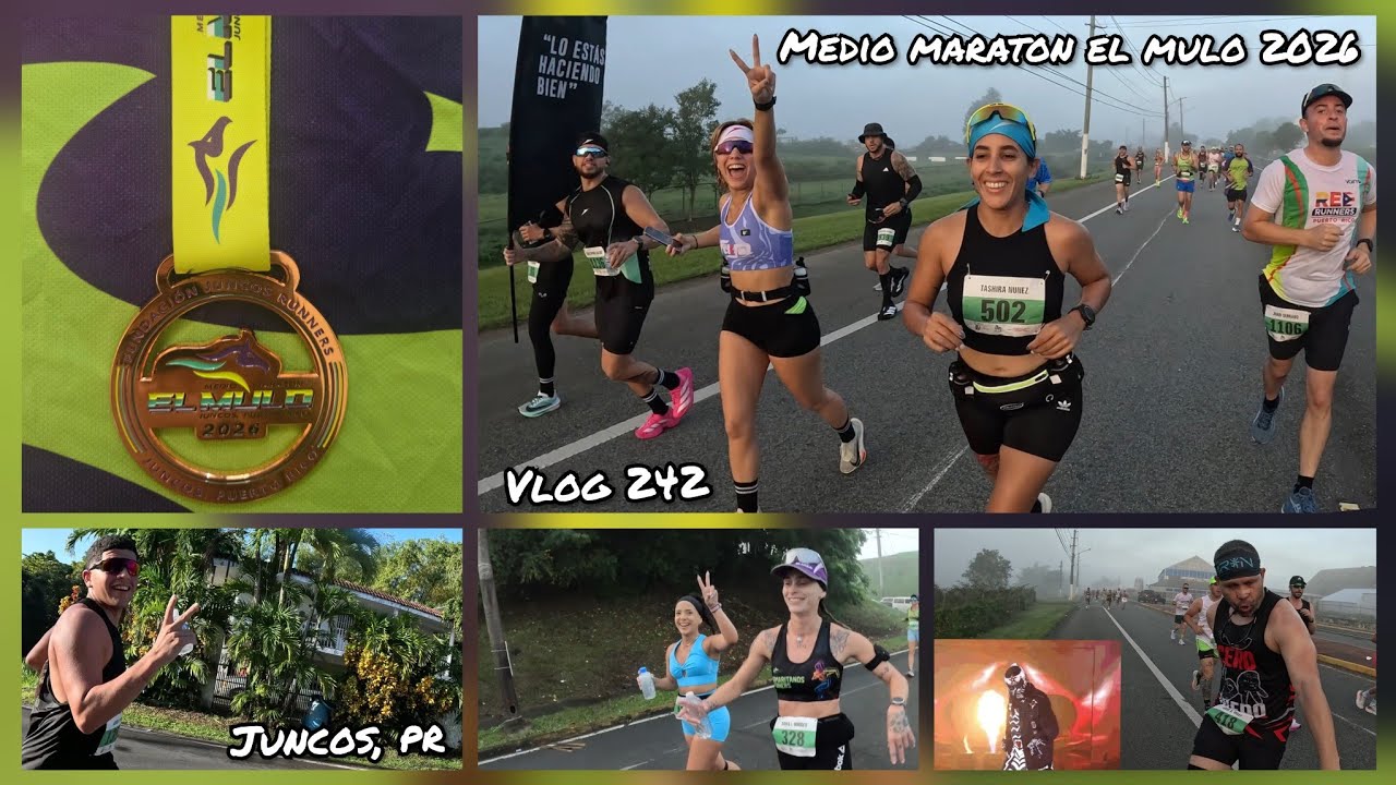 Medio Maratón el Mulo 2026 - Vlog 242