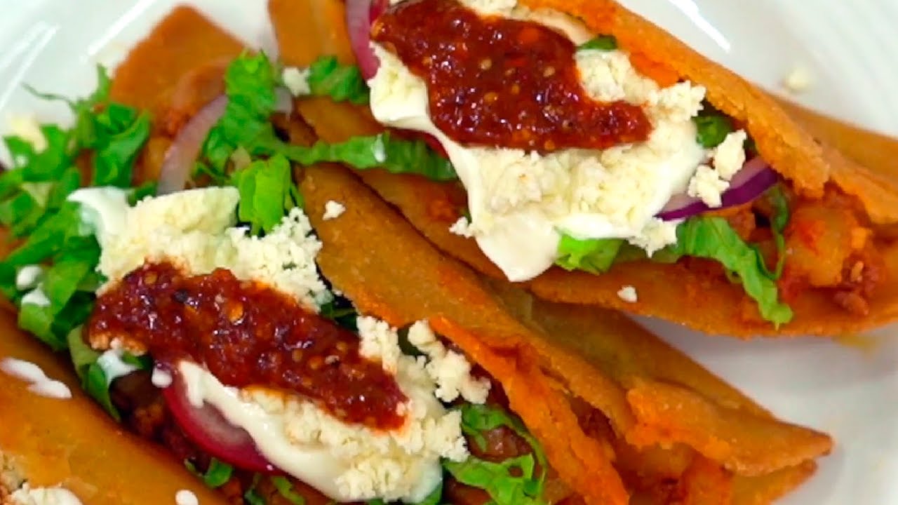 Quesadillas de chorizo con papa YouTube