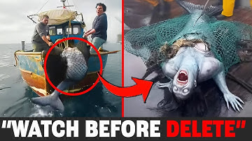Terrifying Mermaid Footage and Shocking Creatures Humans Caught on Camera – Scientists Are Shocked!