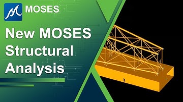 New MOSES Connect Edition Applications for Offshore Structural Analysis - Structural Analysis