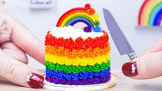 Rainbow Chocolate Cake 🌈 Amazing Cake Decorating Ideas and Tips Cake tutorial 🌈 Easy Cake Design