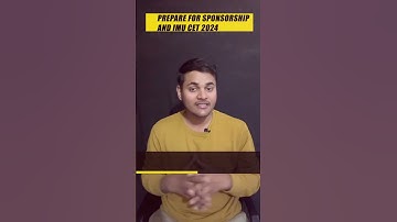 Dominate any SPONSORSHIP & IMU CET in 2024 #merchantnavy #buddingmariners #marinersk