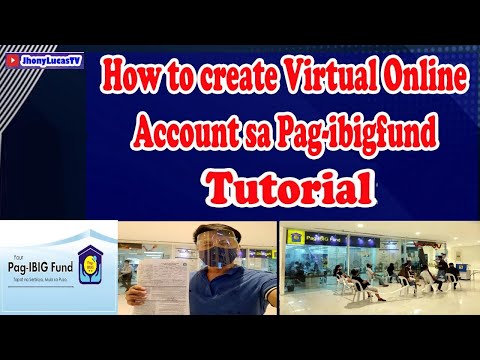 How to create Virtual Pagibigfund Online Account step by step Tutorial