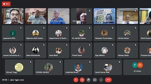 Five Days Online Faculty Development Programme | Inaugural Session | ATAL FDP -TUoB MBA | 2021 |