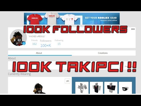 Roblox Takipci Hilesi Gruba Bot Atma 100k Youtube - roblox bot follower hack