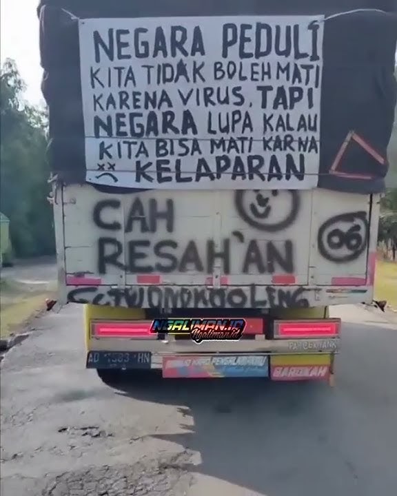 Story'WA Truk Cabai (KitaTidakBolehMatiKarenaViruss.!!!)