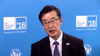 ITU TELECOM WORLD 2016: Dr Hiroshi Kumagai, Director General, Resilient ICT Research Center, NICT