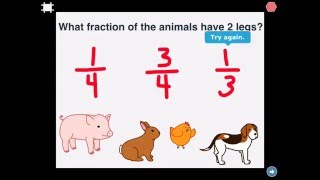 Scratch Jr Fraction Game screenshot 1