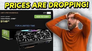 GPU Prices are STILL coming down, is it FINALLY time to Buy?
