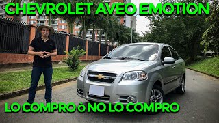 Chevrolet Aveo EmotionSera una buena COMPRA?AutoLatino